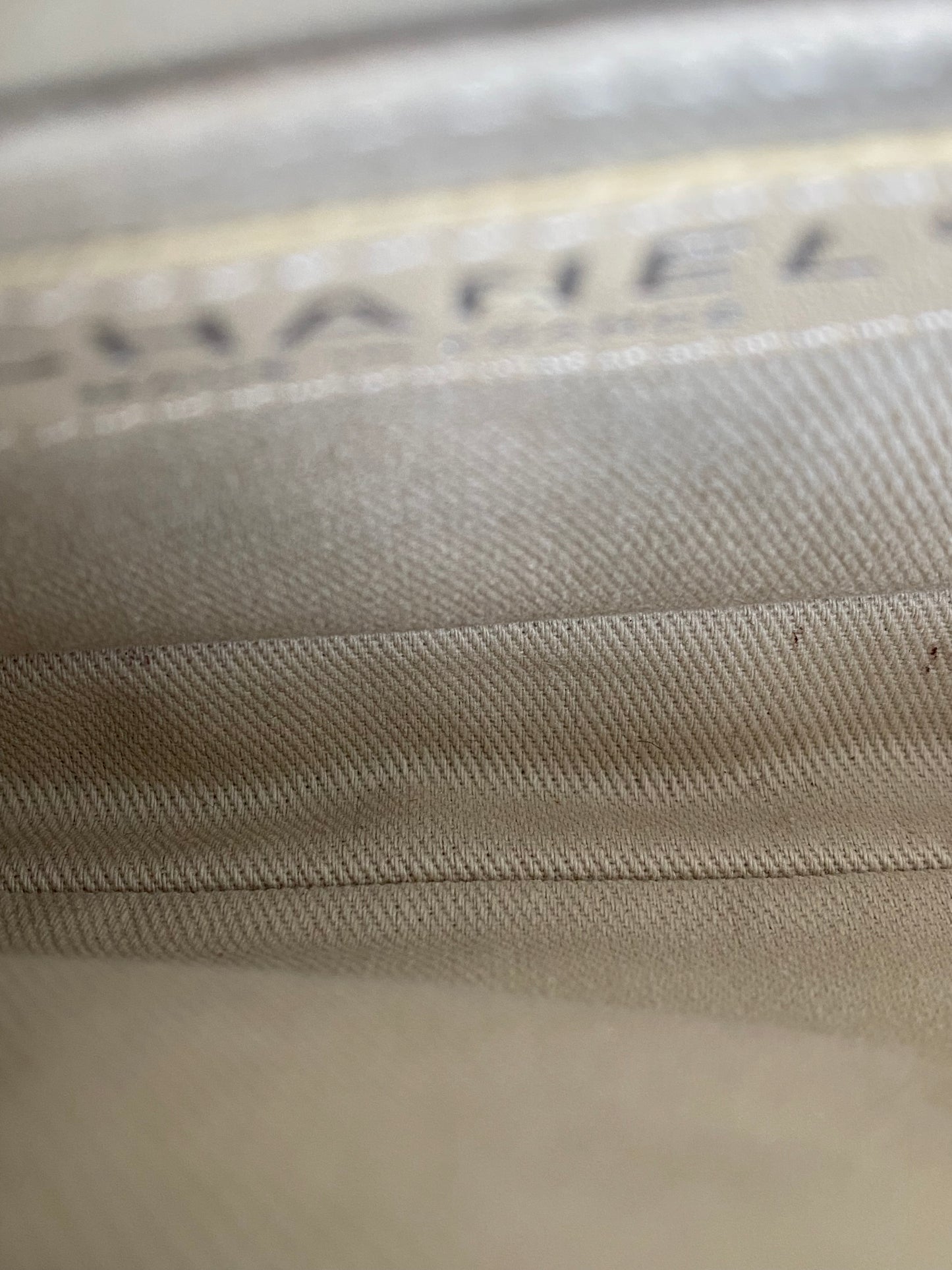 Chanel Cruise Black Canvas Quilted Clutch SHW