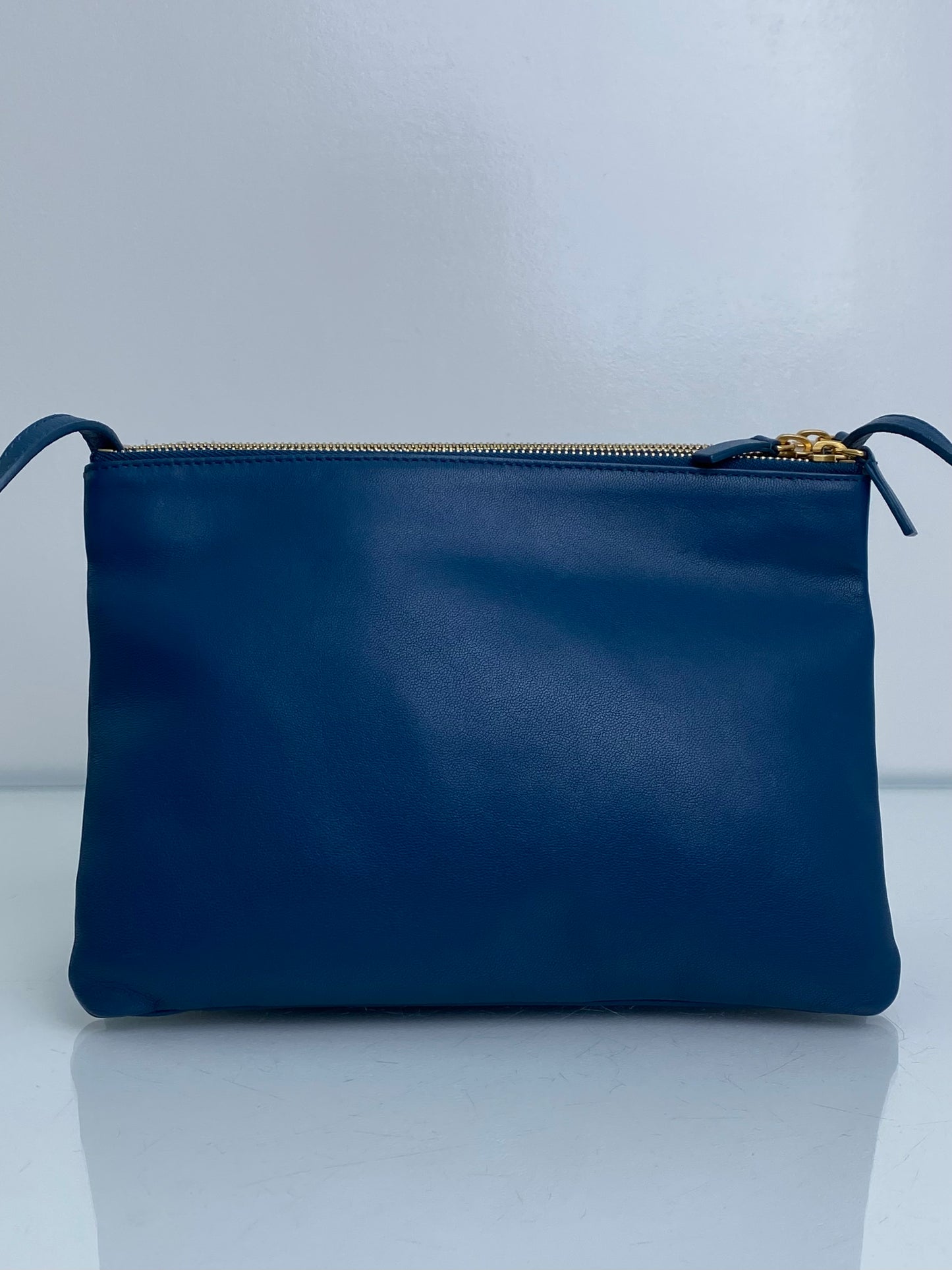 Celine Navu Trio Large Crossbody Bag GHW