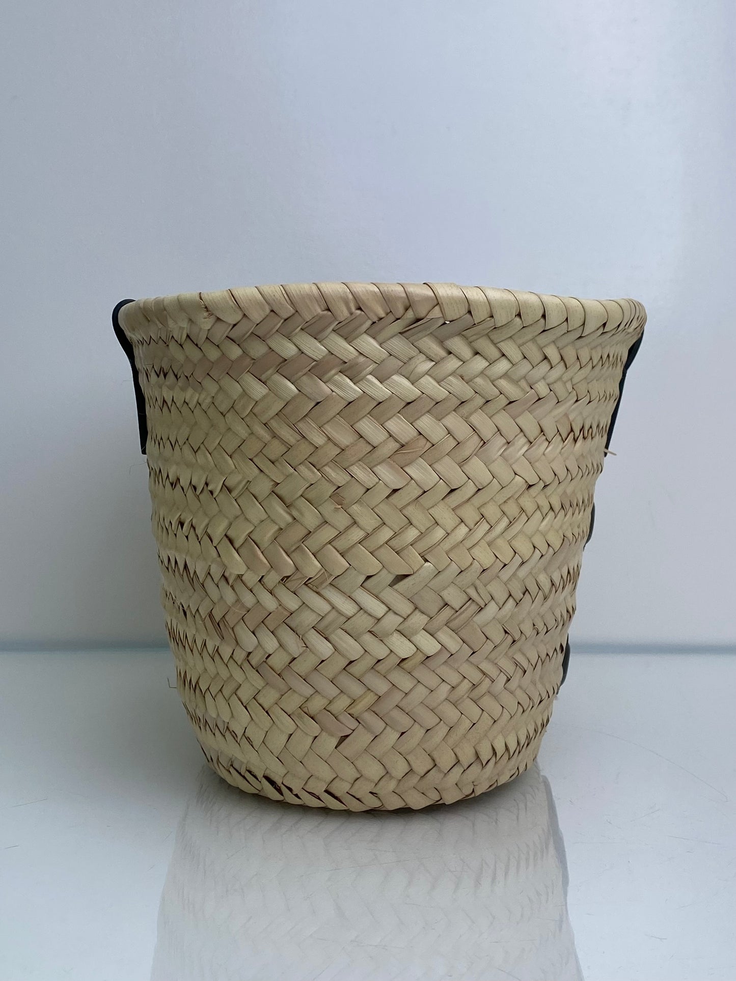 Celine Green Triomphe Straw Bag