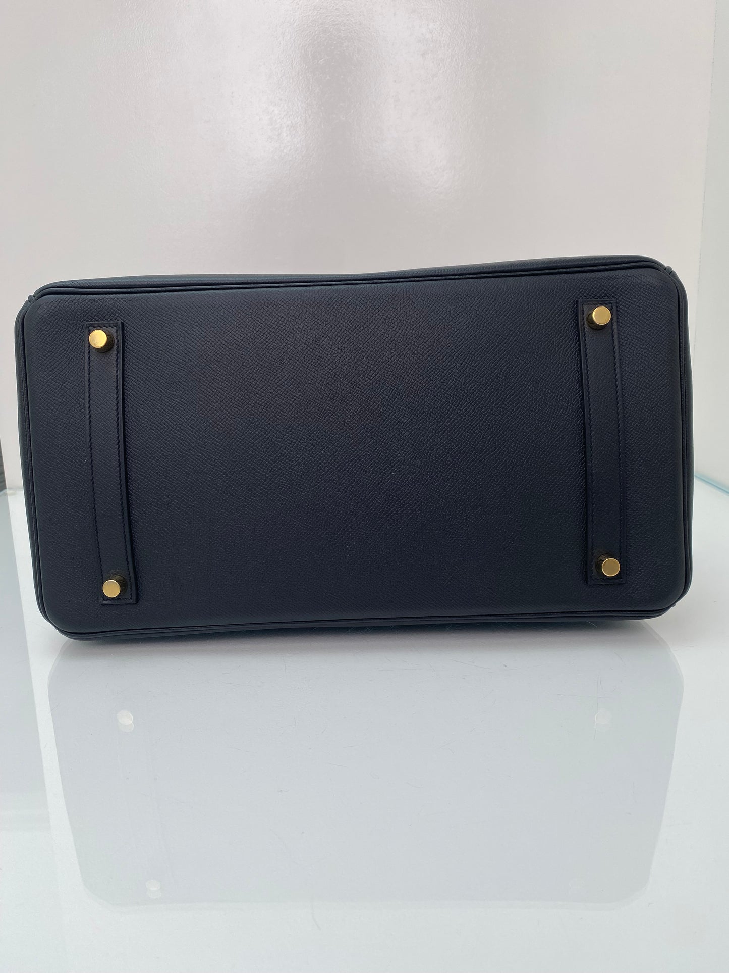 Hermes Birkin 35 Black Epsom GHW #X