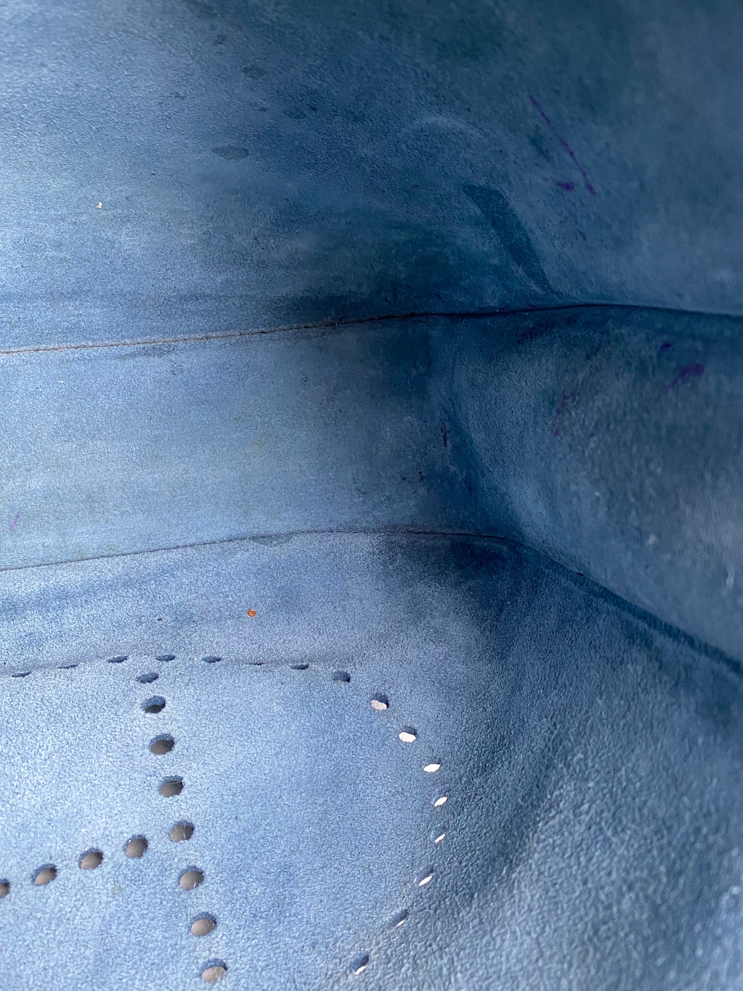 Hermes Evelyne GM Bleu Clemence PHW