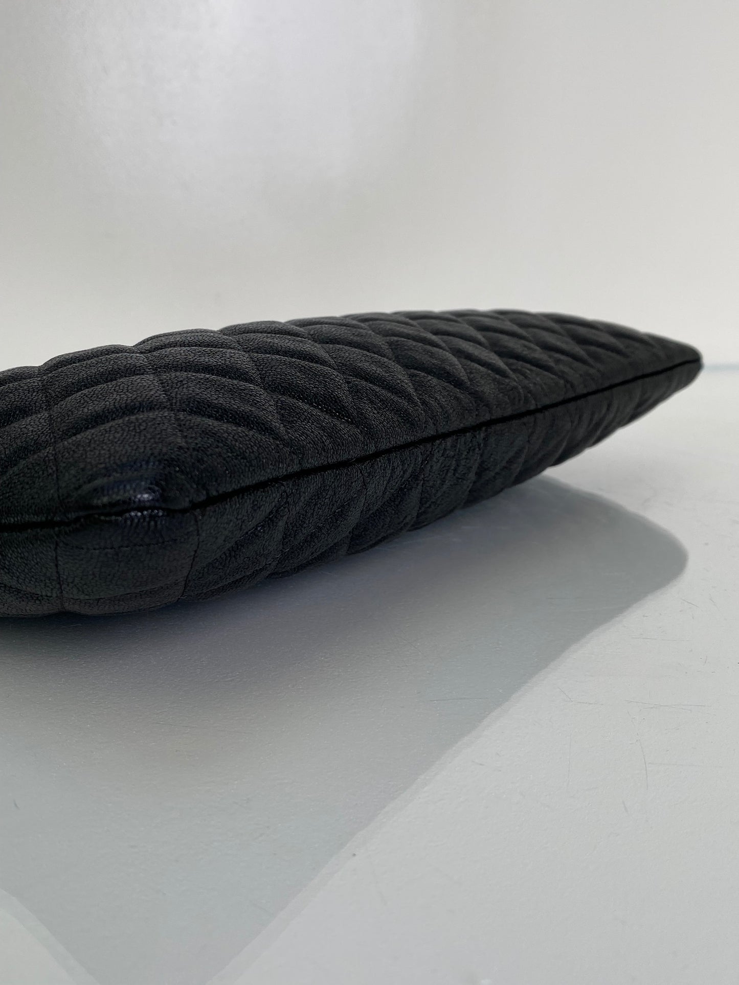 Chanel Black Boy Large O Pouch Bag GHW
