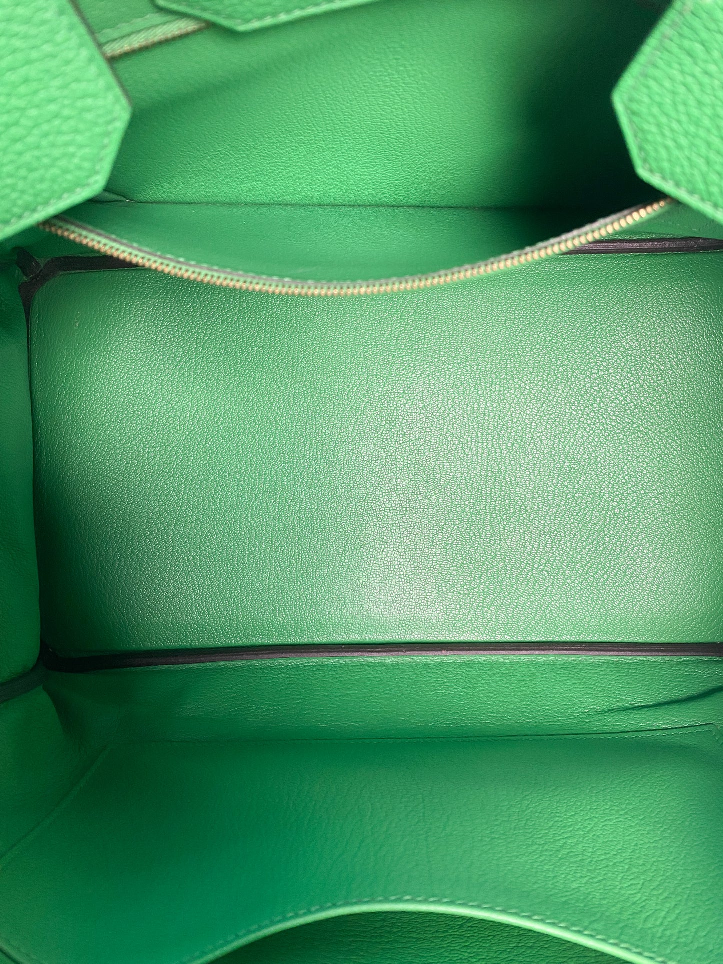 Hermes Birkin 35 Bamboo Togo GHW #R