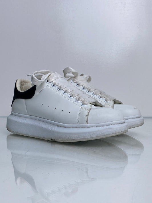 Alexander McQueen White Oversized Sneakers, 39