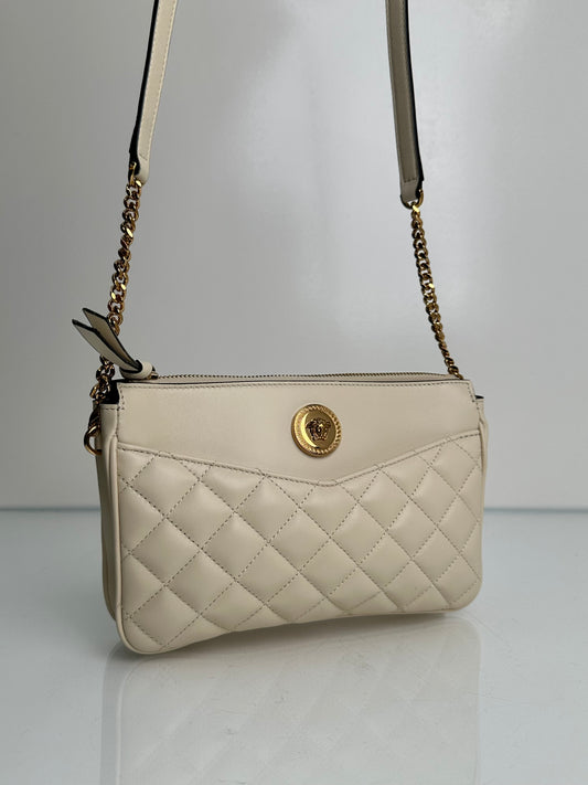 Versace Medusa Cream Crossbody