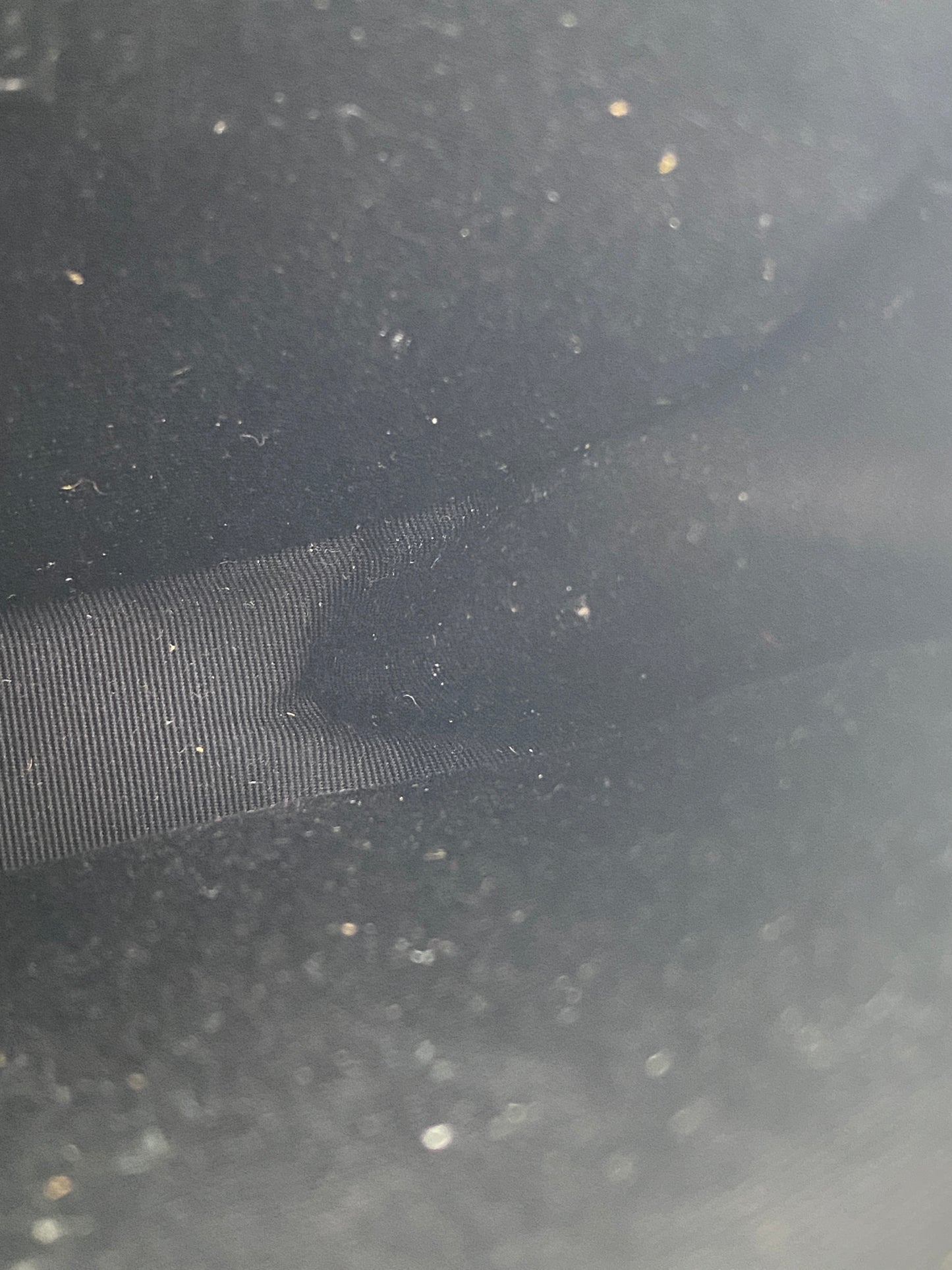 Saint Laurent Denim Vinyle Round Camera Bag GHW