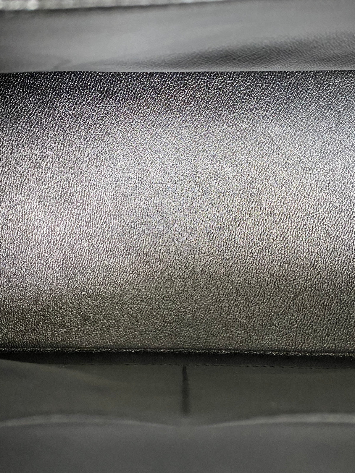 Hermes Vintage Kelly 28 Sellier Noir Alligator GHW #M