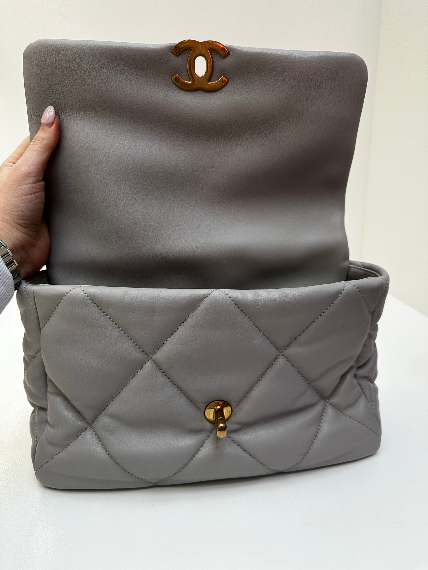 Chanel Large Grey 2019 Bag