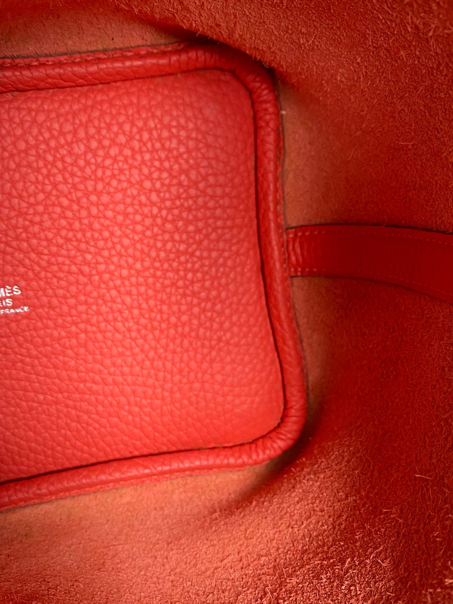 Hermes Picotin 18 Cappucine Clemence PHW