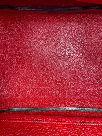 Hermes Birkin 35 Rouge Togo GHW #I