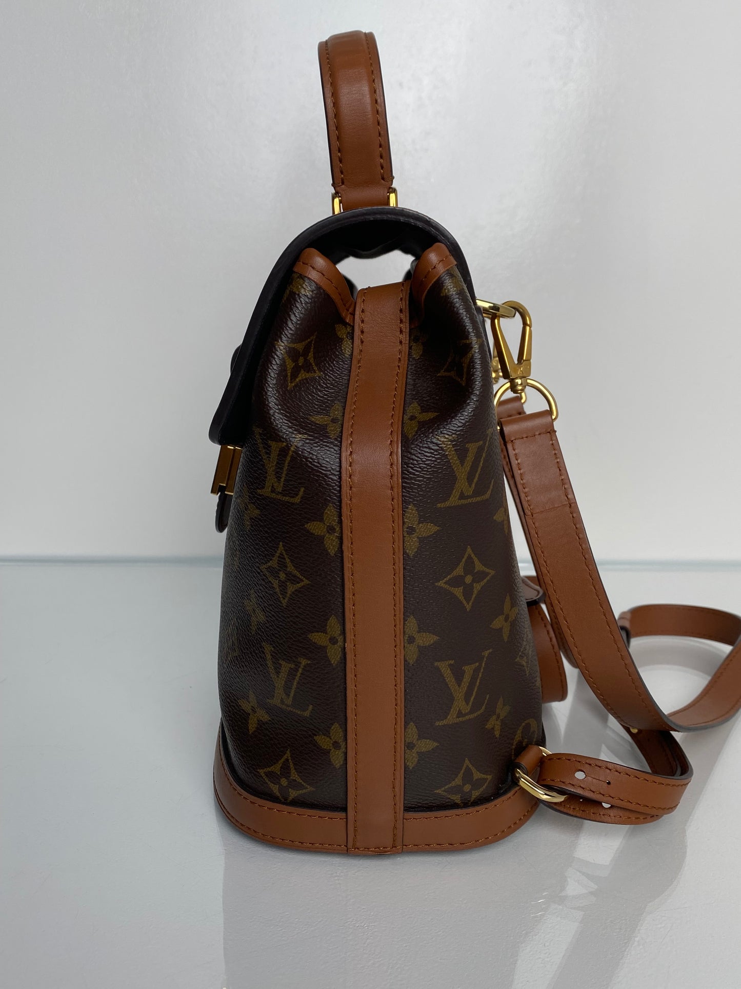Louis Vuitton Dauphine Monogram PM Backpack GHW