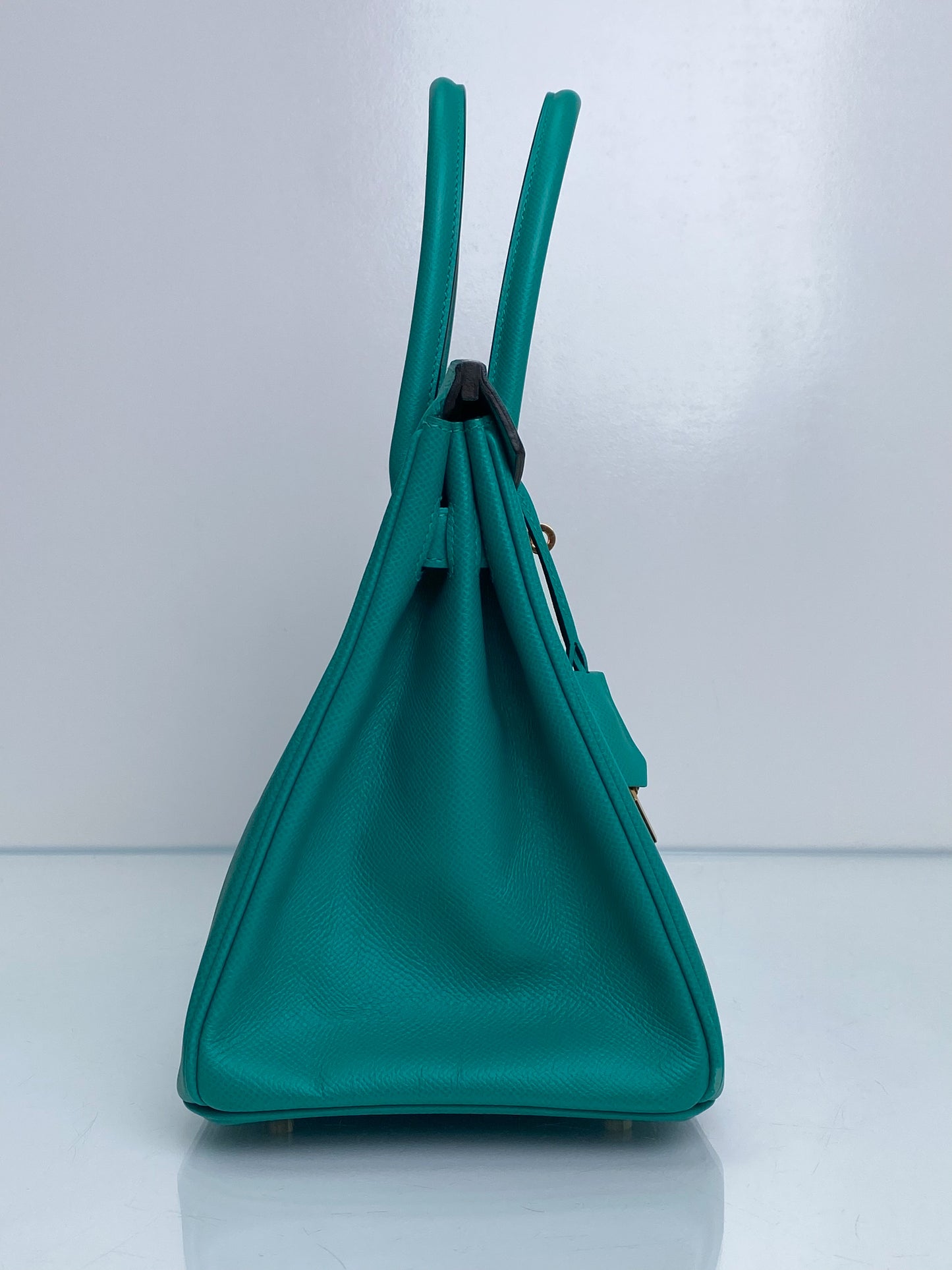 Hermes Birkin 30 Bleu Paon Epsom GHW #X