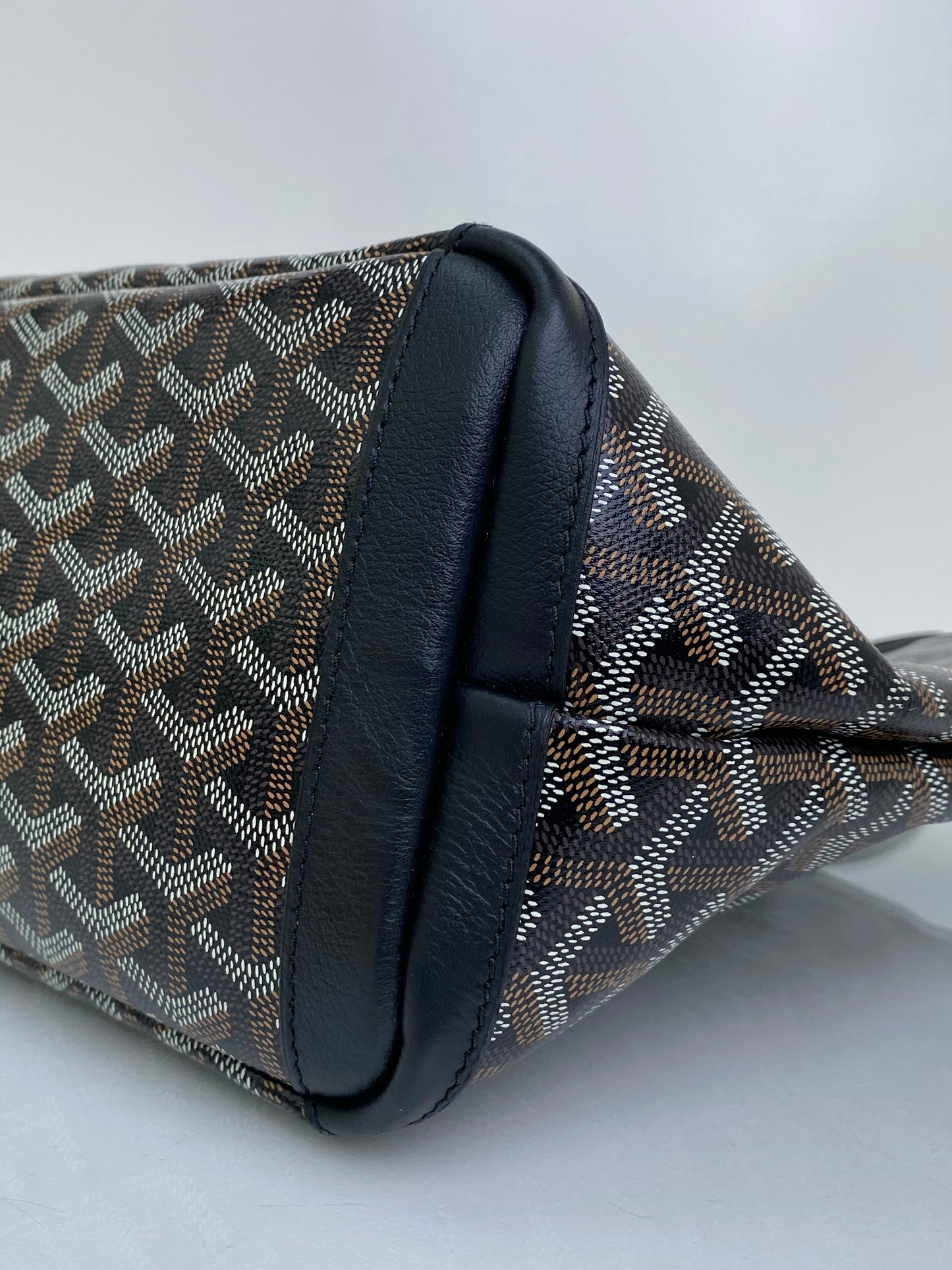 Goyard Black Artois PM Bag SHW