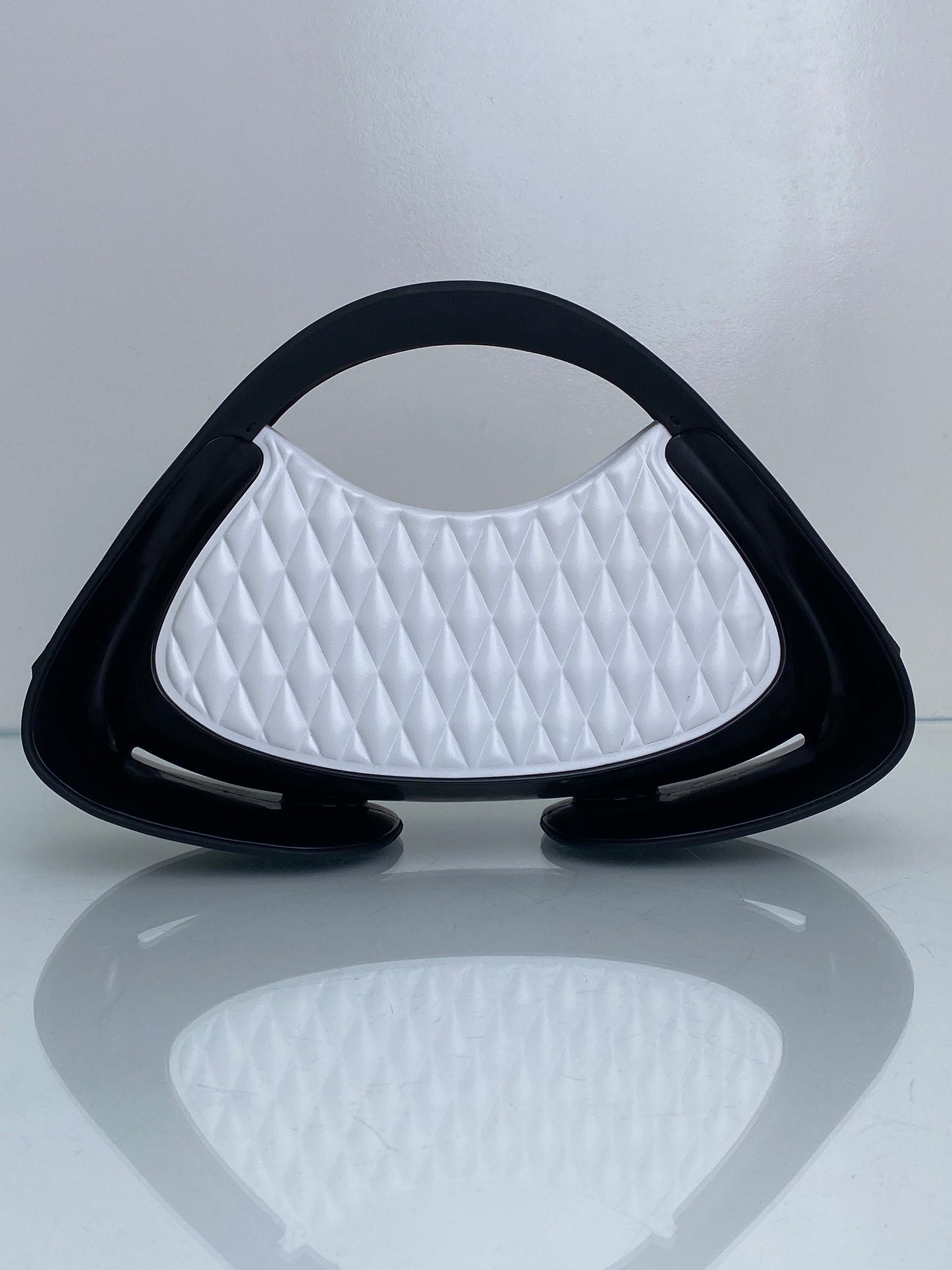 Balmain Black & White Jolie Madame Bag GHW