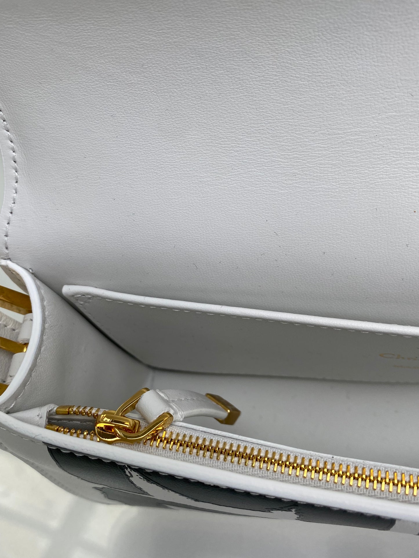 Christian Dior Miss Dior White Shoulder Bag