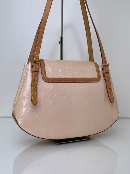 Louis Vuitton Marshmallow Monogram Vernis Biscayne Bay GM Bag
