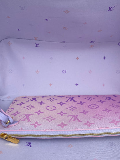 Louis Vuitton Pink Ombre Giant Monogram Spring In The City Neverfull Bag MM GHW
