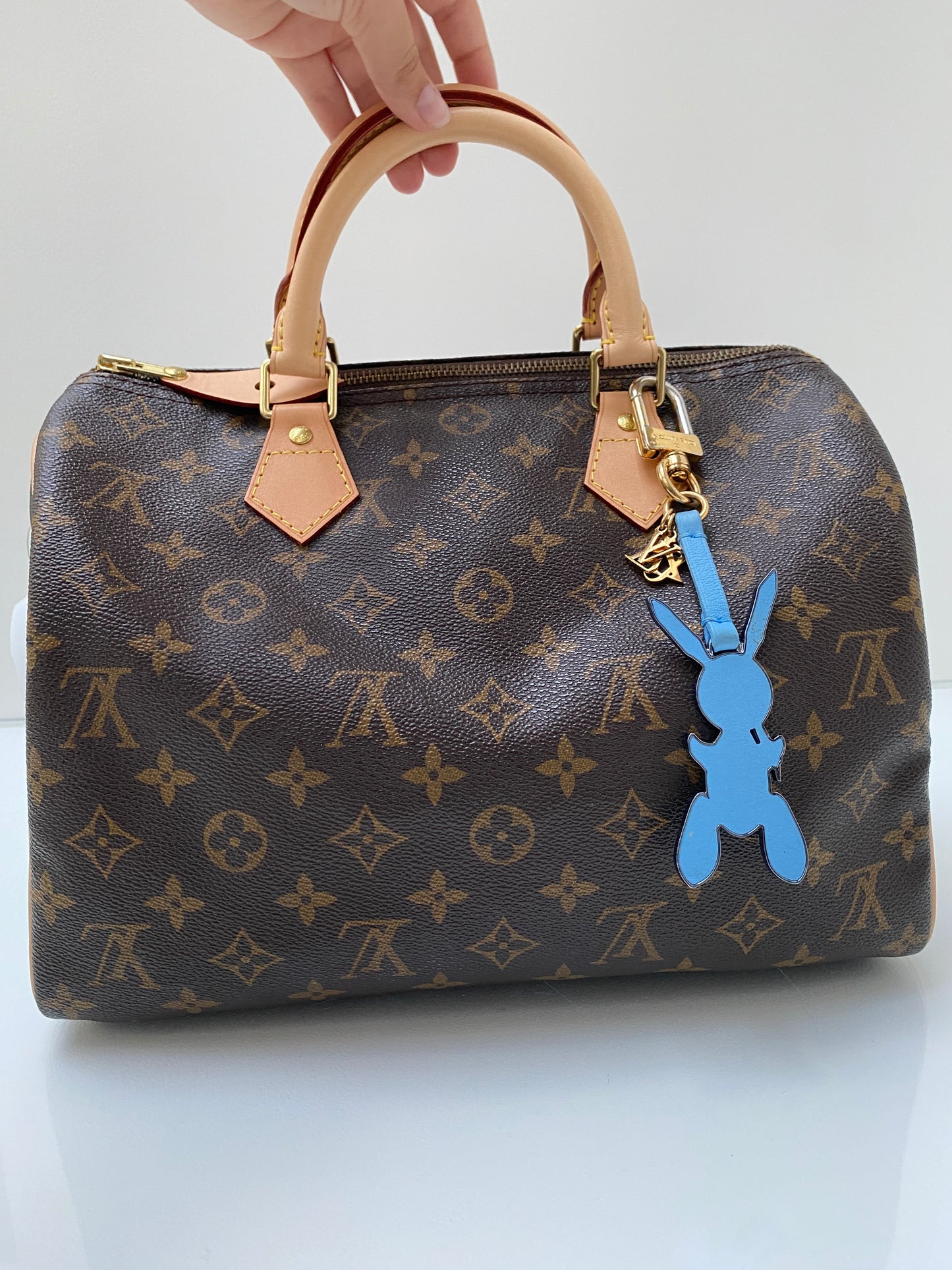 Louis Vuitton x Jeff Koons Rabbit Charm Blue