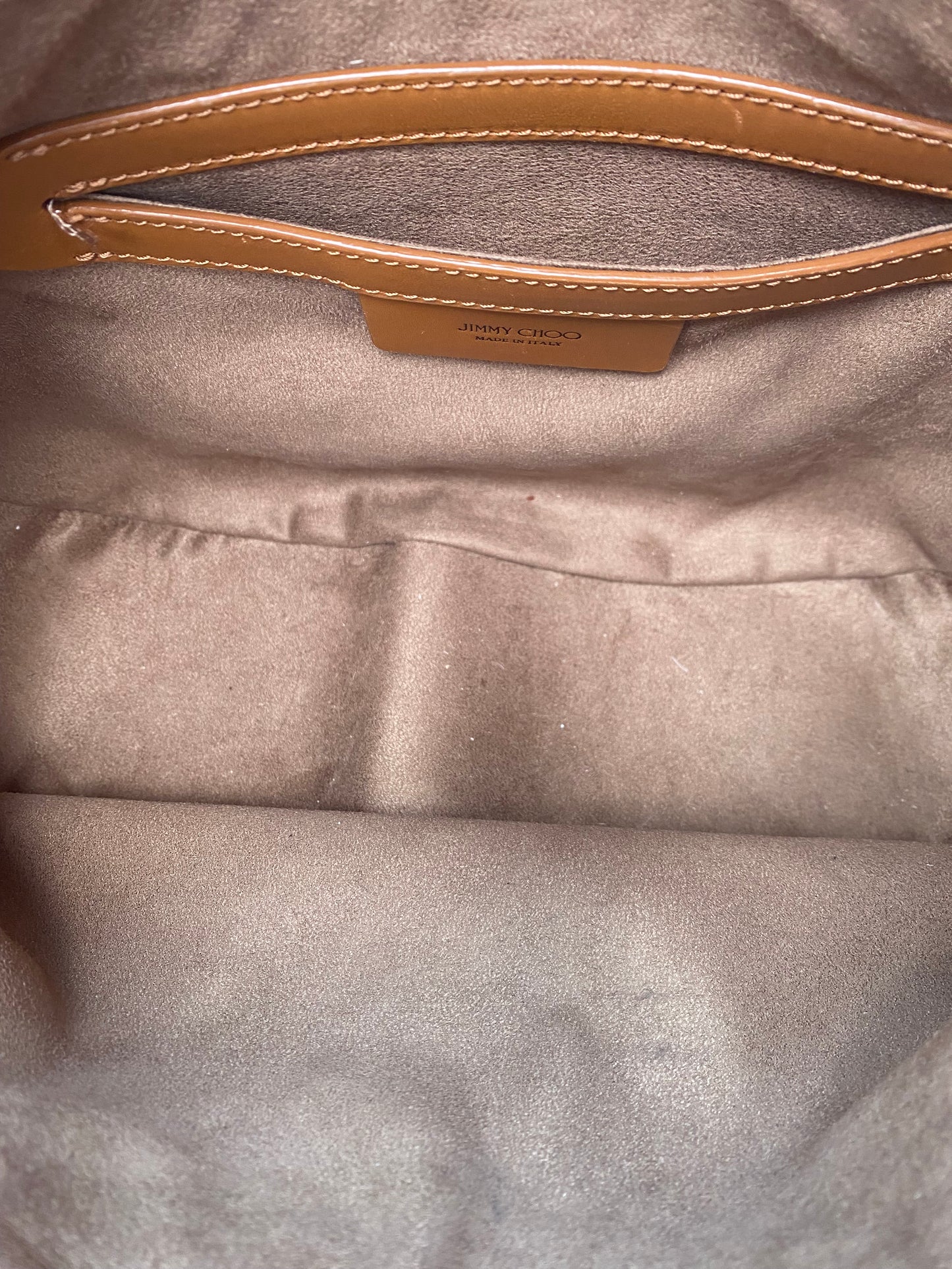 Jimmy Choo Orange Suede Hobo Bag (As Is)