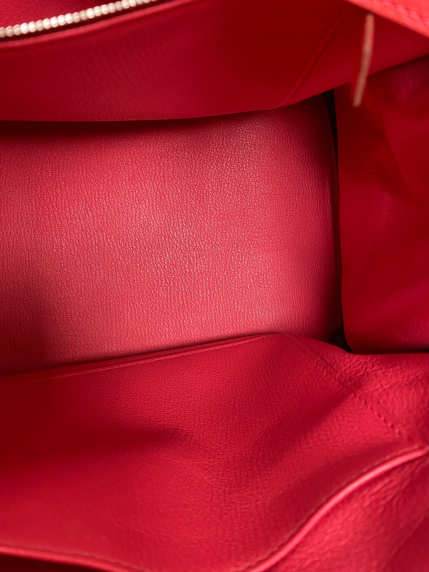 Hermes Birkin 35 Bougainvillea Clemence PHW #N