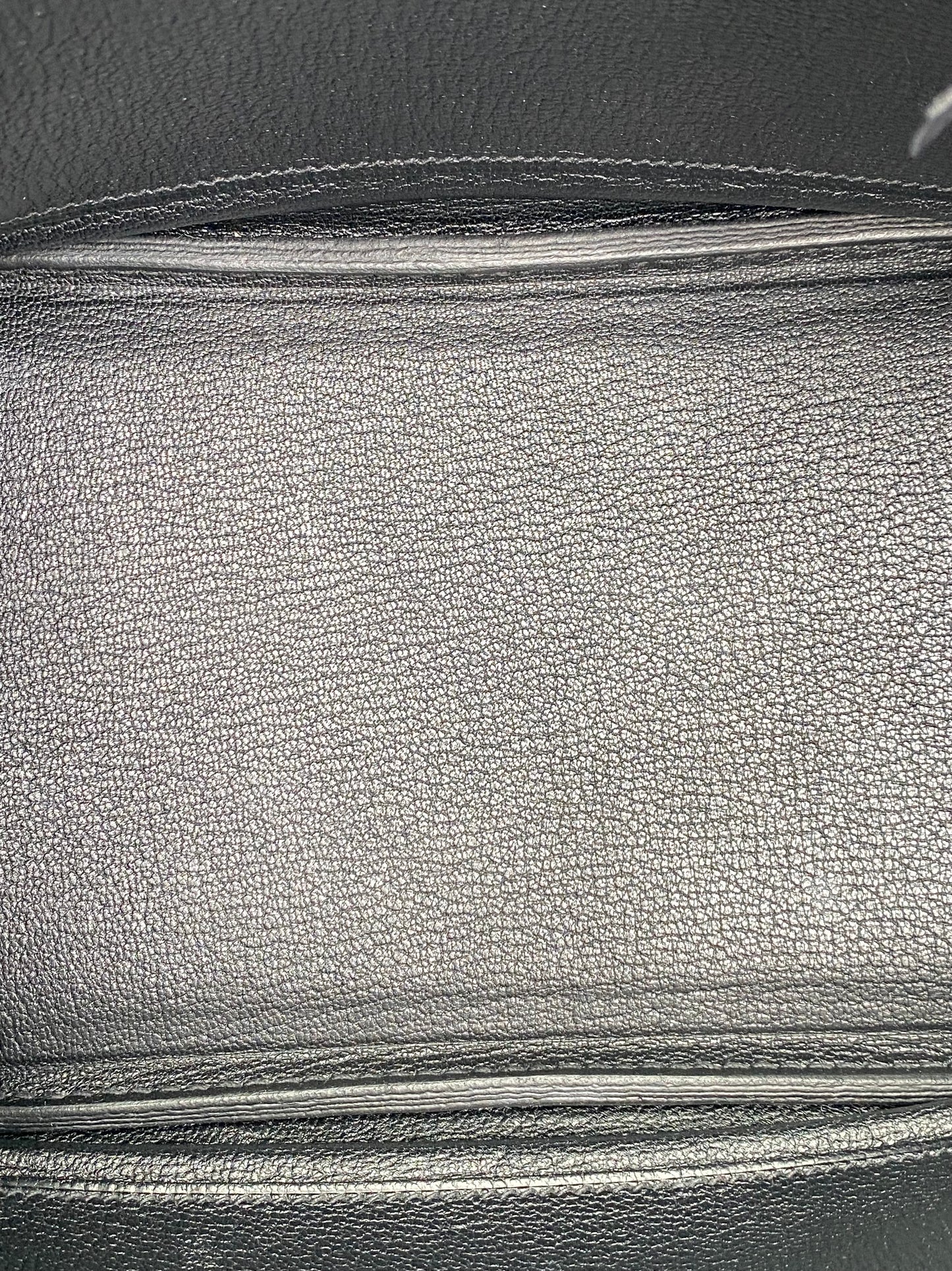 Hermes Birkin 25 Noir Togo PHW #A