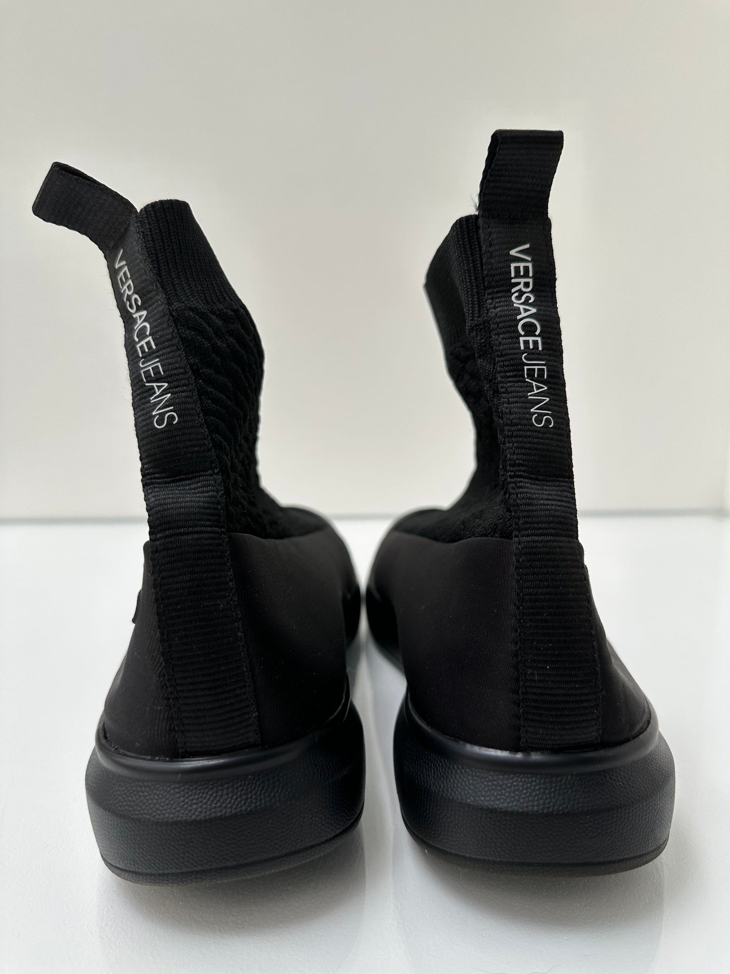 Versace Jeans Black Sock Sneaker M7/W9