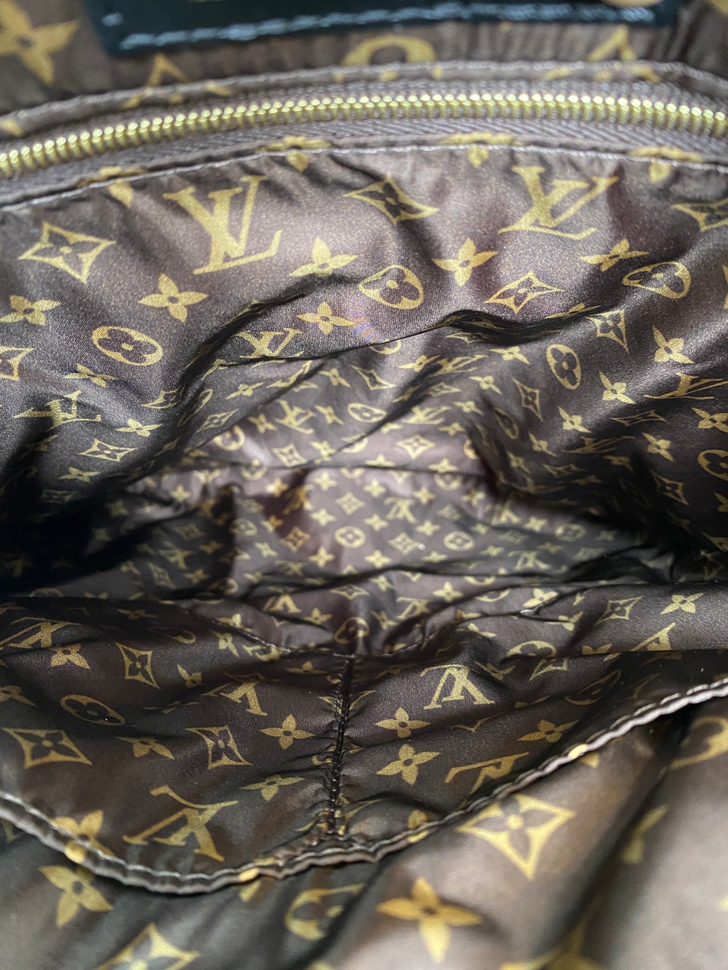 Louis Vuitton Black Nylon Puffer Backpack