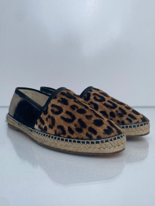 Dolce & Gabbana Men’s Cheetah Pony Hair Espadrilles, M 9
