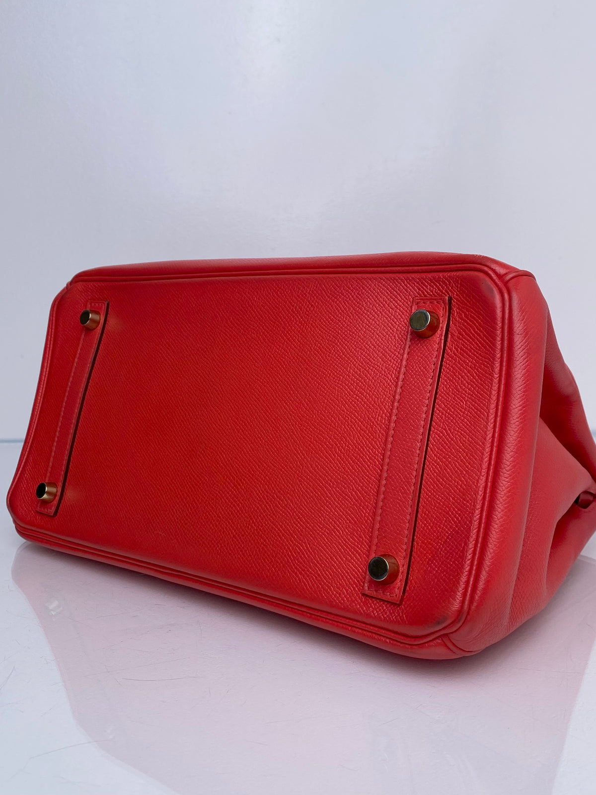 Hermes Birkin 30 Capucine Epsom GHW #Z