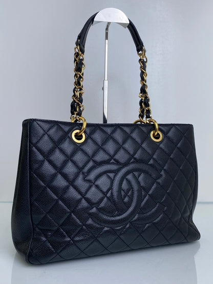 Chanel Black Caviar GST Bag GHW #17