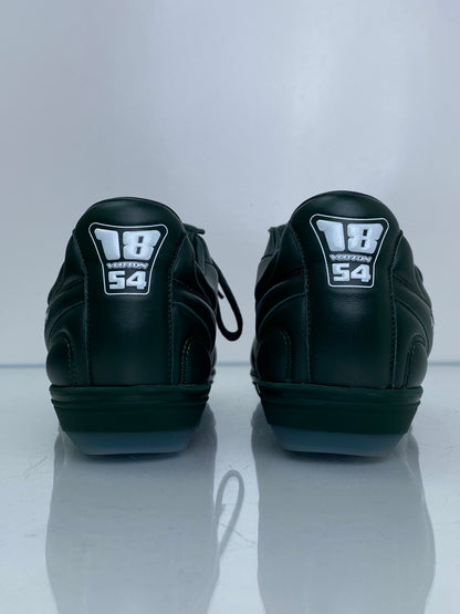 Louis Vuitton Dark Green Footprint Soccer Sneakers, M6/W8