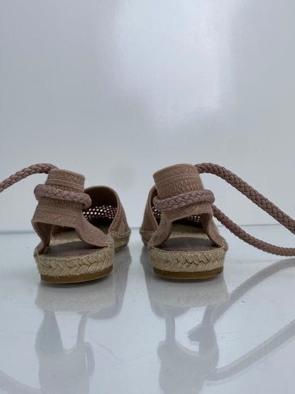Christian Dior Blush Pink Espadrilles, 40