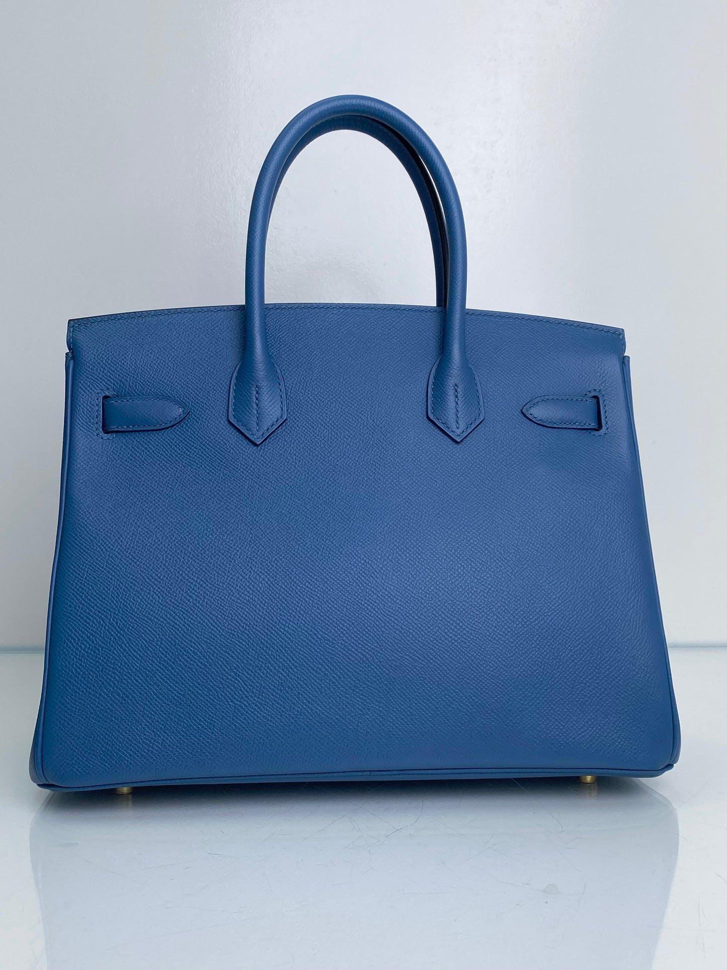 Hermes Birkin 30 Blue Paradise Epsom GHW #D
