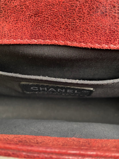 Chanel Burgundy Boy Bag RHW
