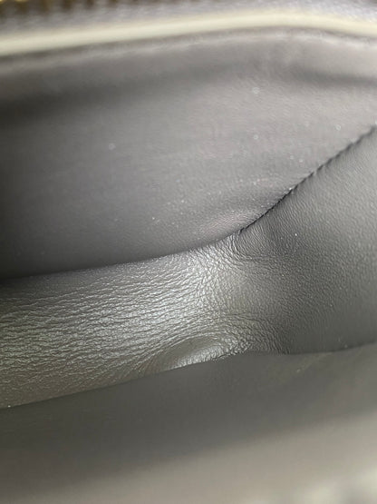 Celine Teen Pebble Grey Triomphe Bag in Shiny Calfskin