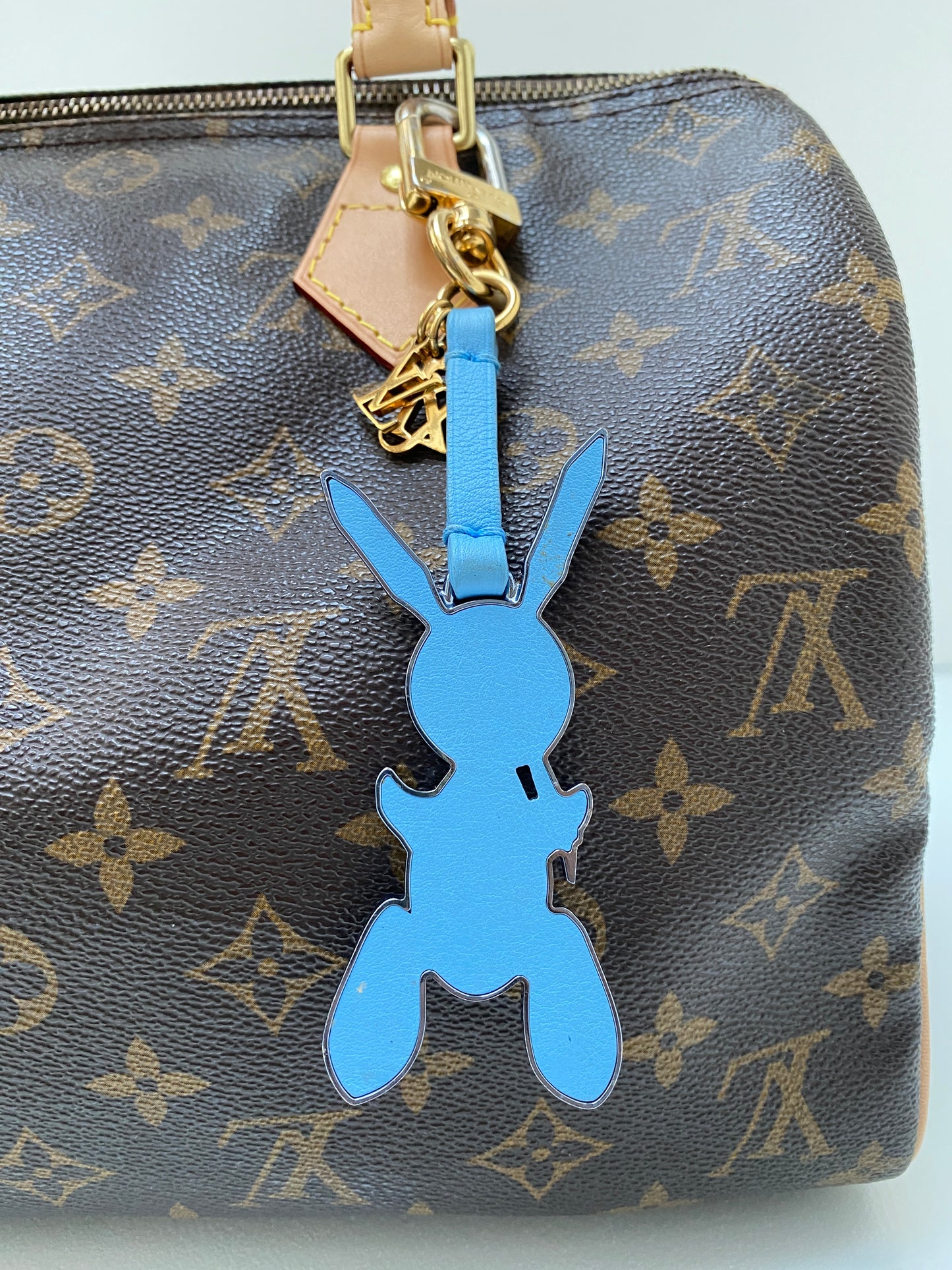 Louis Vuitton x Jeff Koons Rabbit Charm Blue