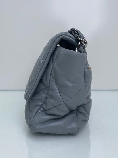 Chanel 19 Large Grey Calfskin TTHW