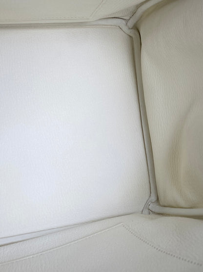 Hermes Birkin 35 White Epsom GHW #P