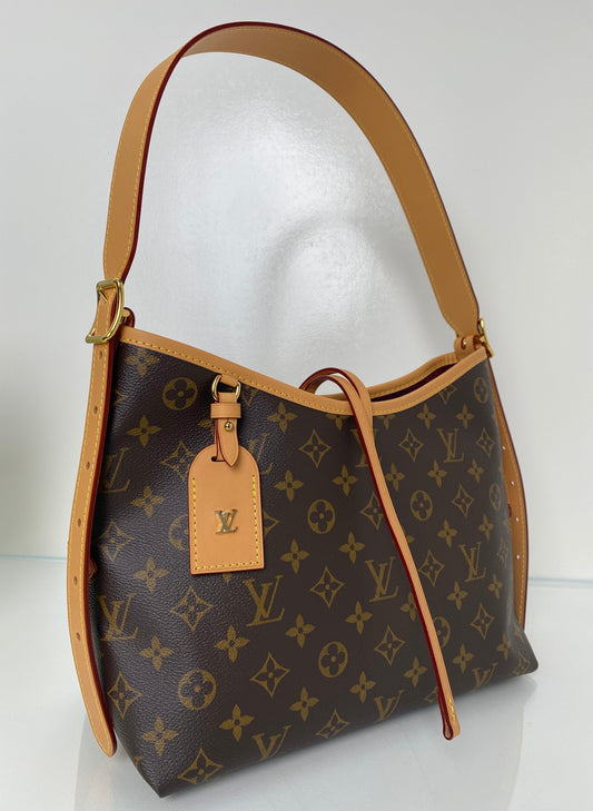 Louis Vuitton Monogram Carryall PM Bag GHW