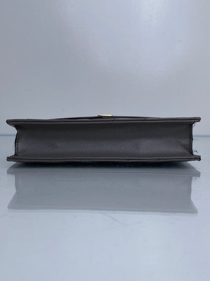 Saint Laurent Urban Grey Cassandre Chain Wallet Bag GHW