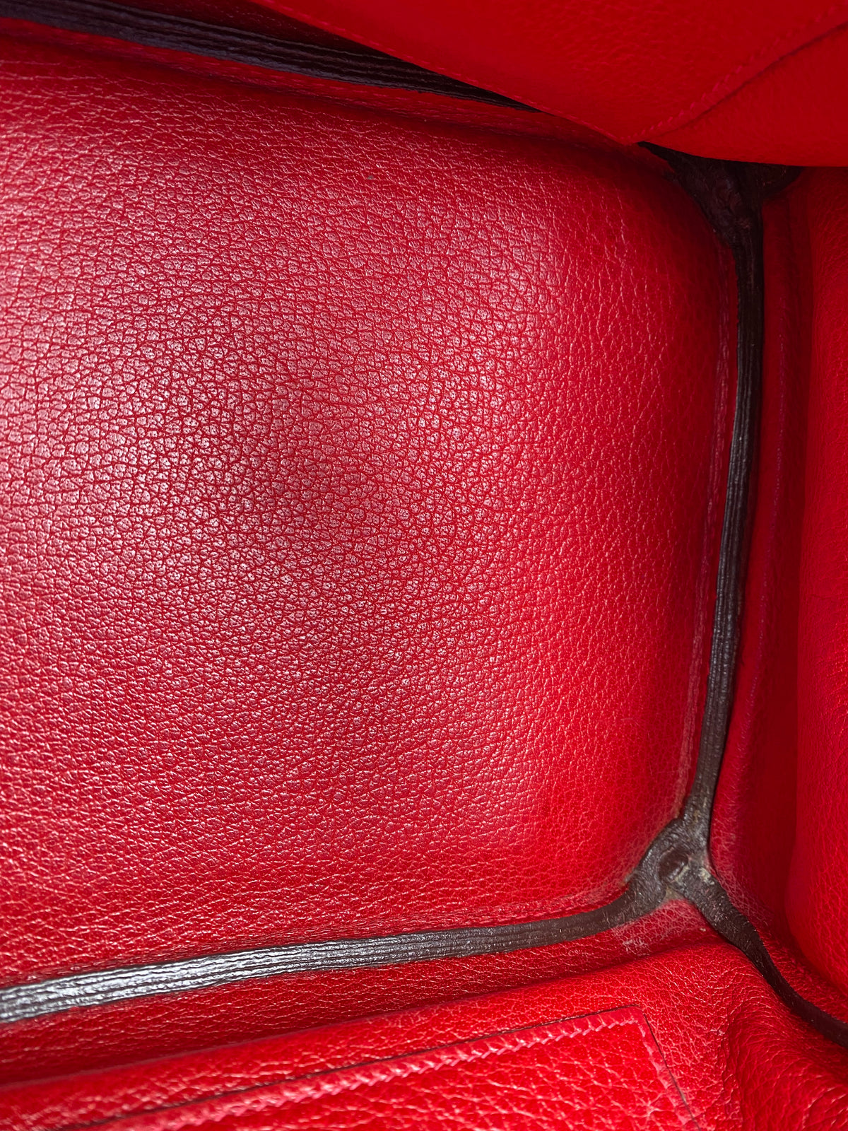 Hermes Birkin 35 Rouge Togo GHW #I