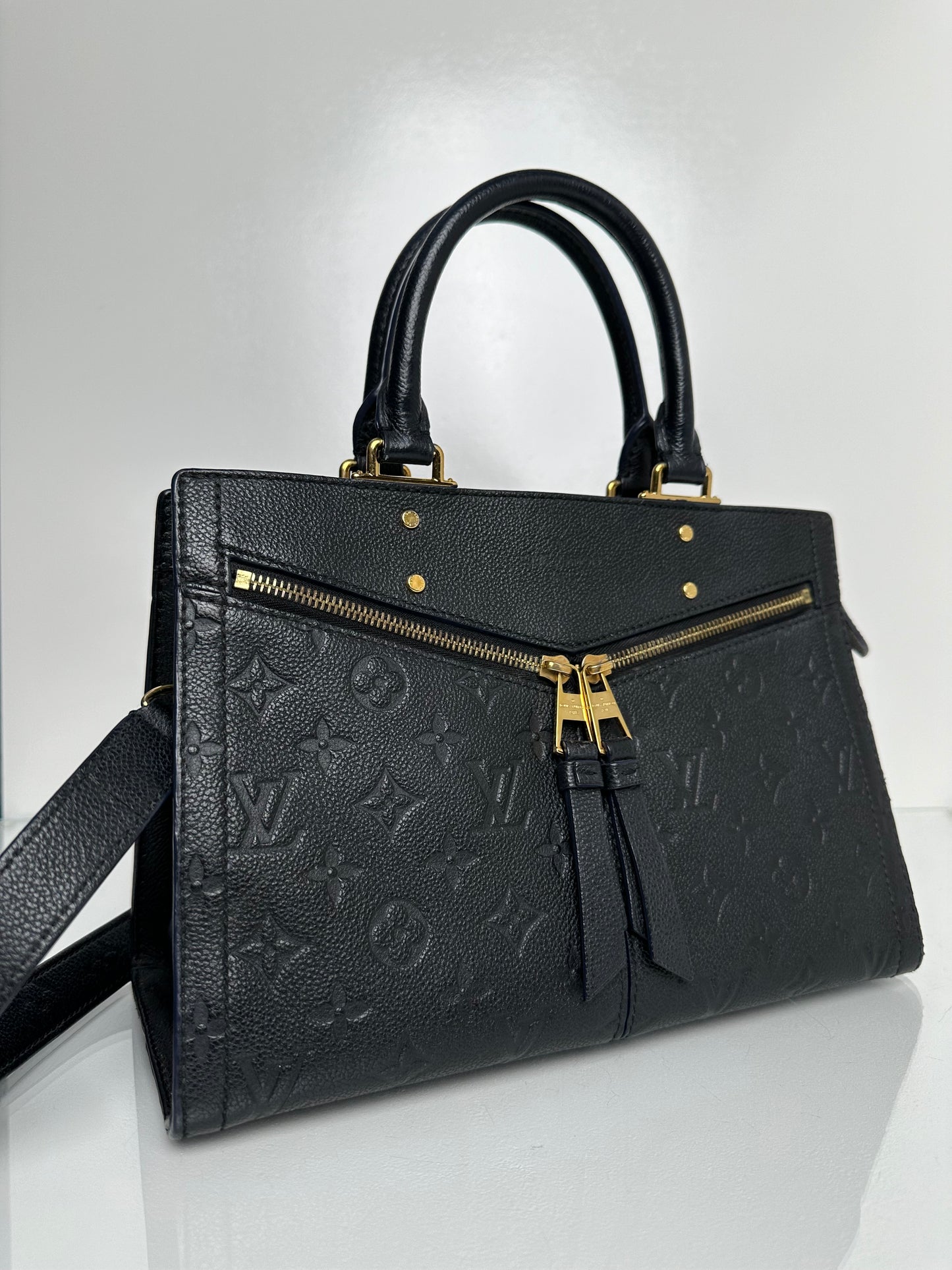 Louis Vuitton Black Empriente Sully MM Bag