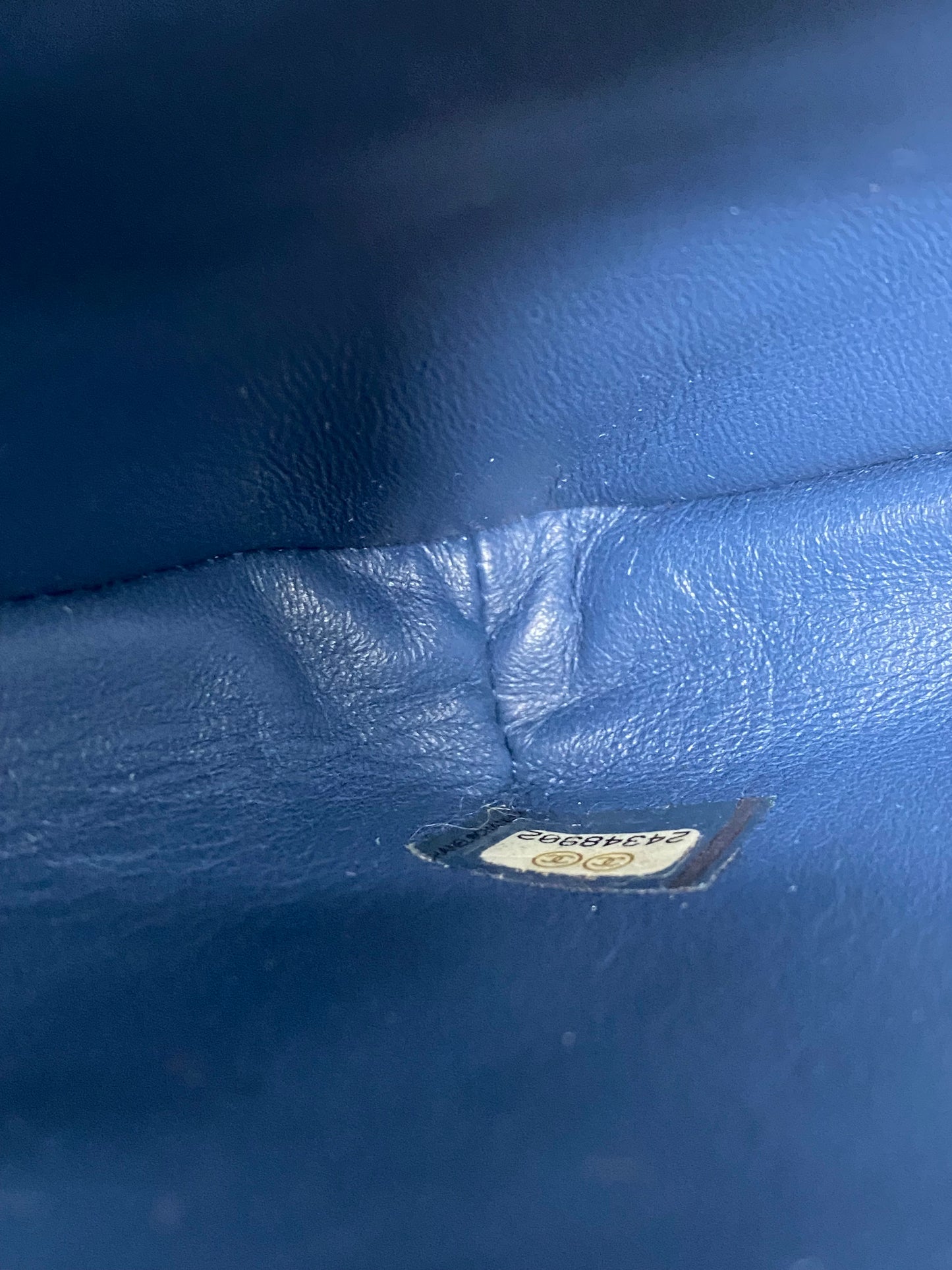 Chanel Cosmopolite Top Handle Fur Bag Dark Teal LGHW