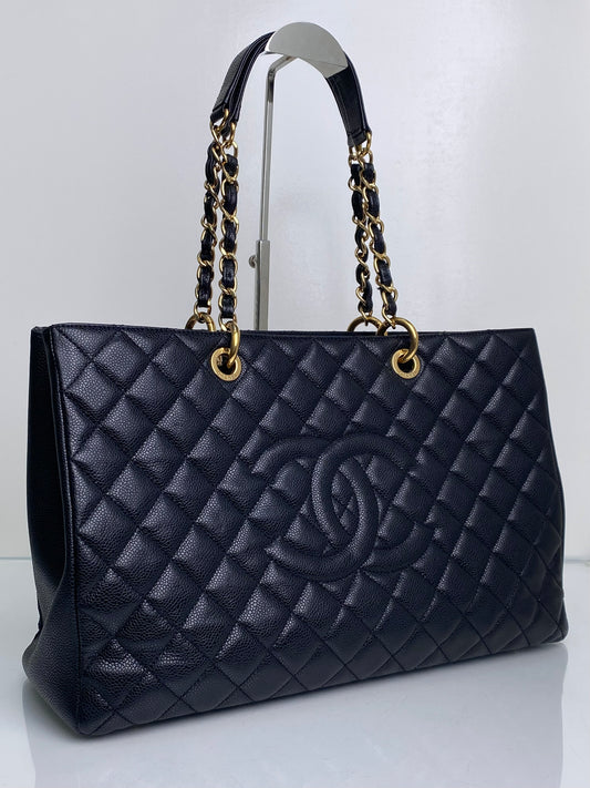 Chanel Black GST XL Caviar Bag GHW #17