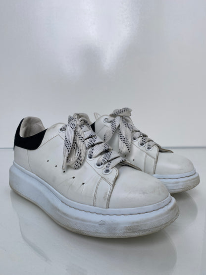 Alexander McQueen Black & White Sneakers, 39
