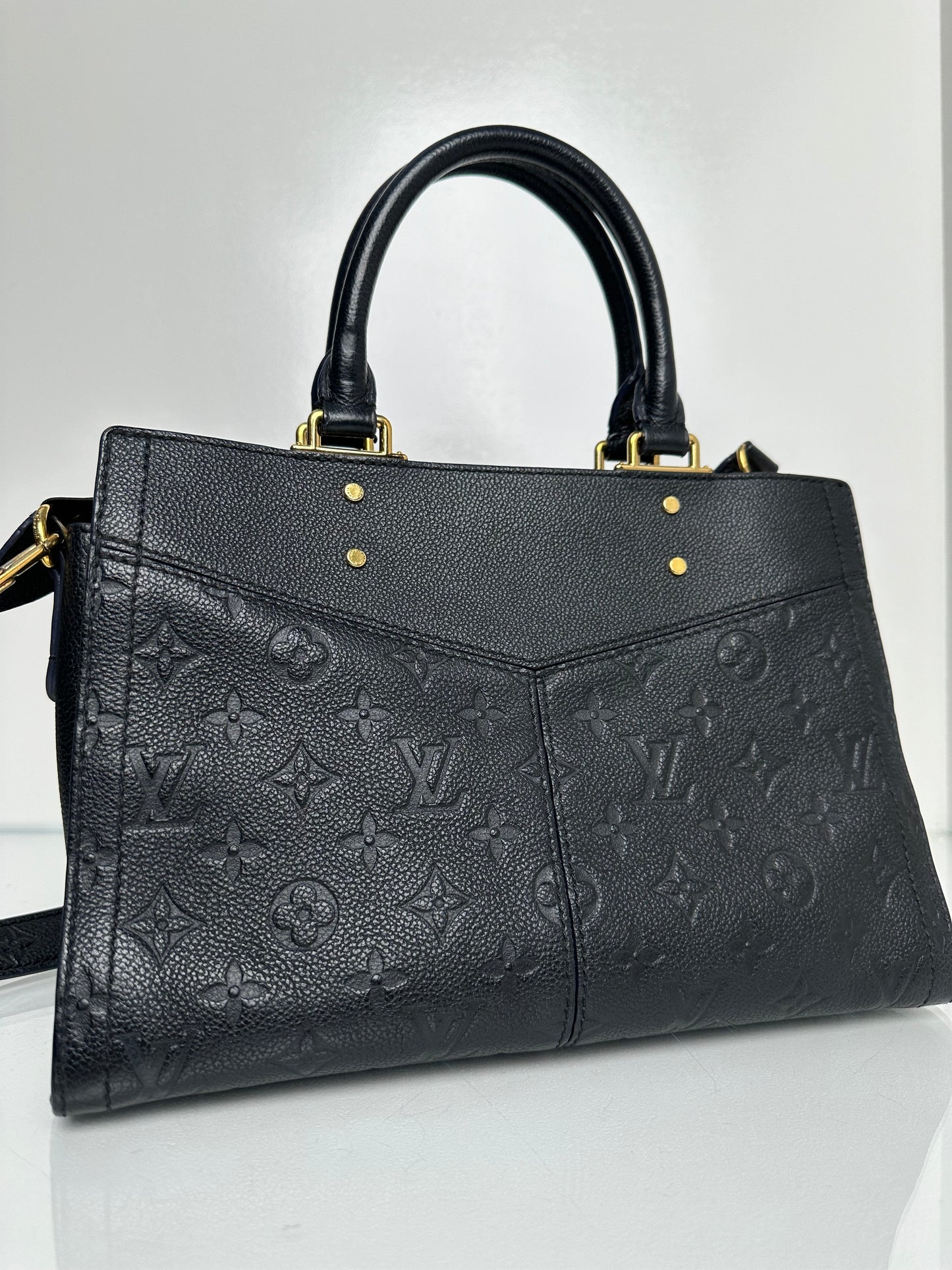 Louis Vuitton Black Empriente Sully MM Bag