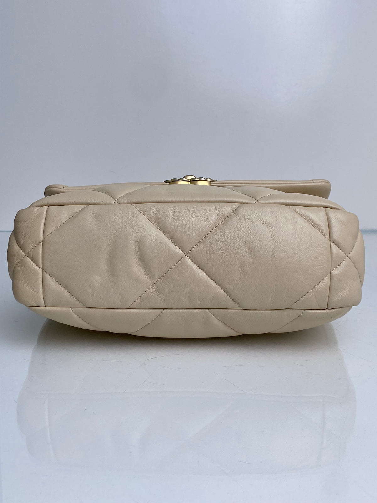 Chanel 19 Small Beige Clair Calfskin TTHW #30
