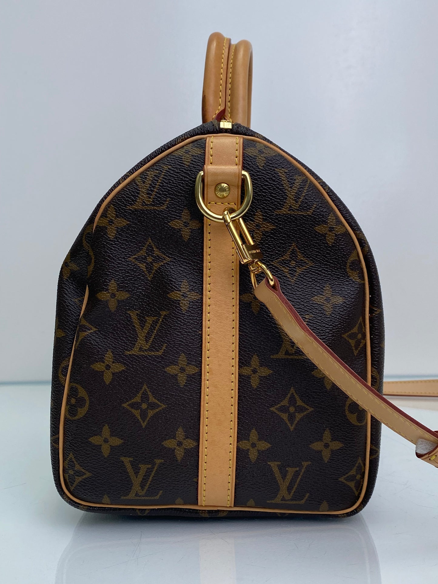 Louis Vuitton Monogram Speedy Bandoulière 30 Bag GHW