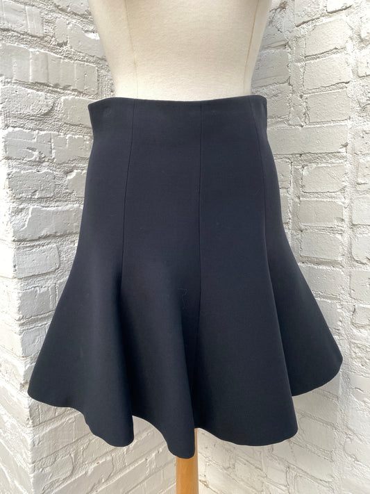 Dior Black Wool & Silk Skirt, 40