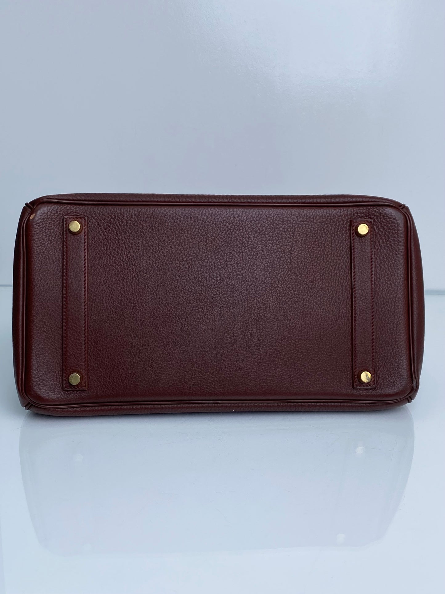 Hermes Birkin 35 Chocolate GHW #A Square